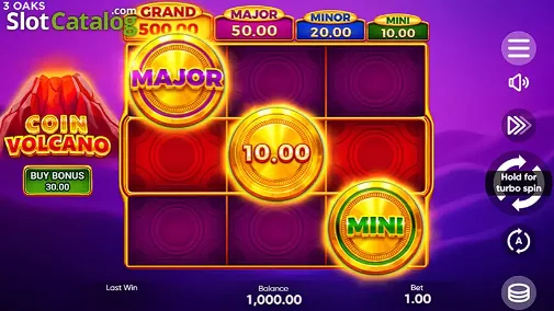 Coin Volcano game - SlotsDon Casino