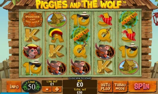 Wolf and Piggies Chase Game