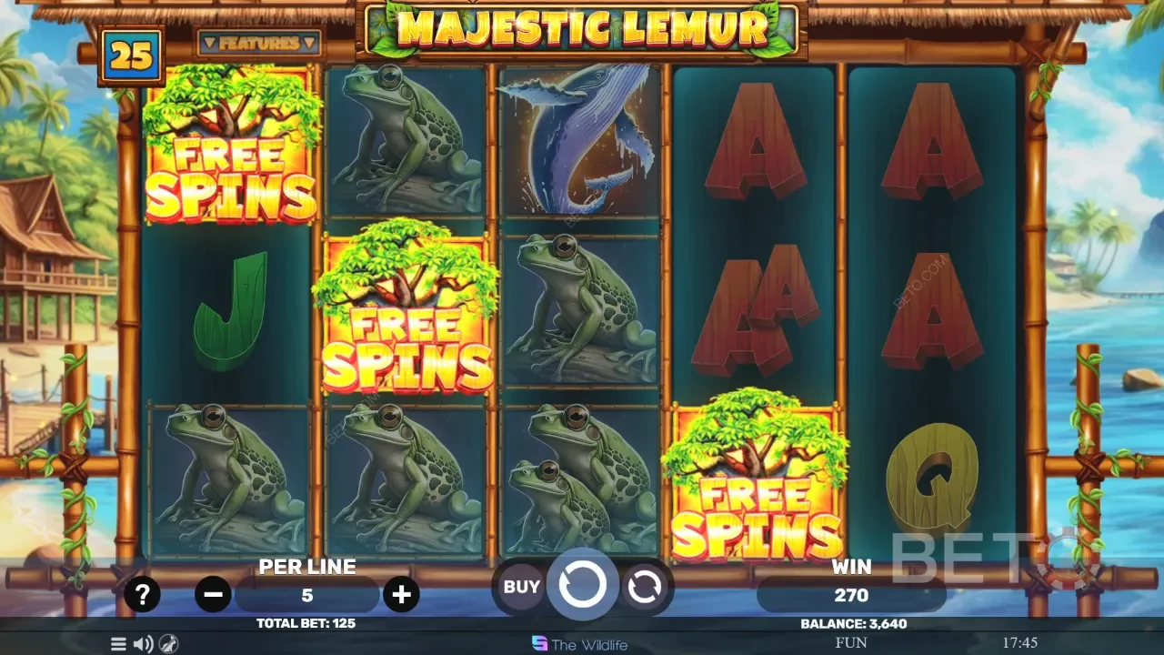 Book Of Majestic Lemur Game